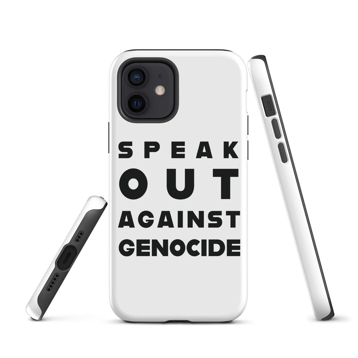 Speak Out Against Genocide - Tough Case for iPhone®, Matte iPhone 12