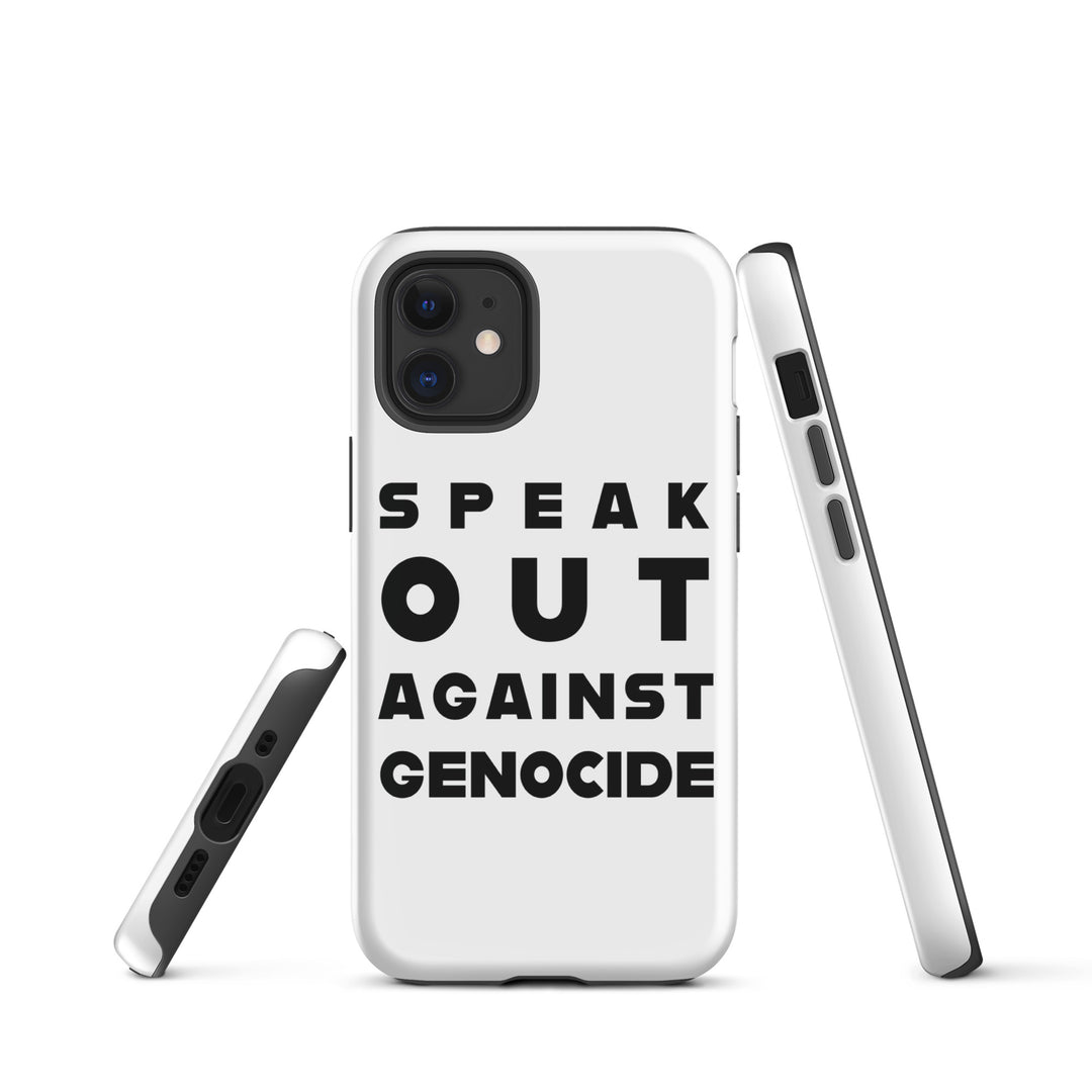 Speak Out Against Genocide - Tough Case for iPhone®, Matte iPhone 12 Mini