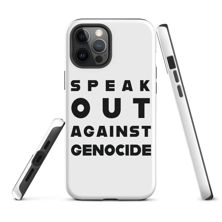 Speak Out Against Genocide - Tough Case for iPhone®, Matte iPhone 12 Pro Max