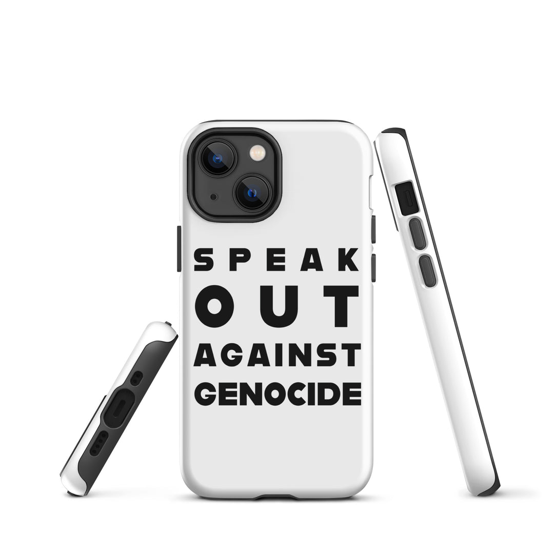 Speak Out Against Genocide - Tough Case for iPhone®, Matte iPhone 13 Mini