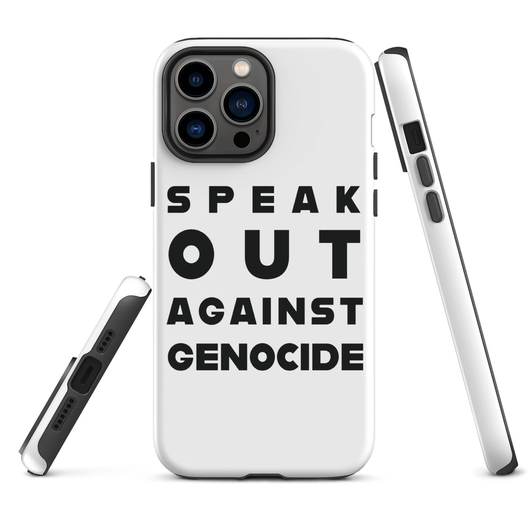 Speak Out Against Genocide - Tough Case for iPhone®, Matte iPhone 13 Pro Max