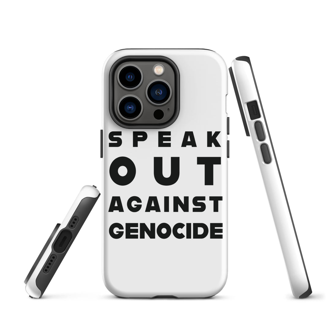Speak Out Against Genocide - Tough Case for iPhone®, Matte iPhone 14 Pro