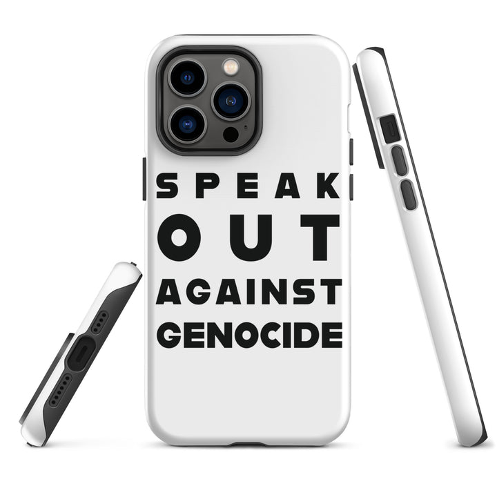 Speak Out Against Genocide - Tough Case for iPhone®, Matte iPhone 14 Pro Max