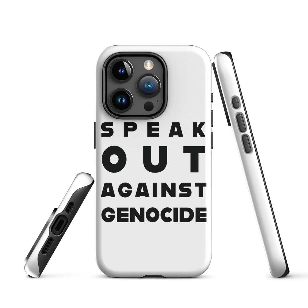Speak Out Against Genocide - Tough Case for iPhone®, Matte iPhone 15 Pro