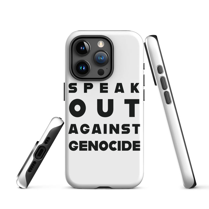 Speak Out Against Genocide - Tough Case for iPhone®, Matte iPhone 15 Pro
