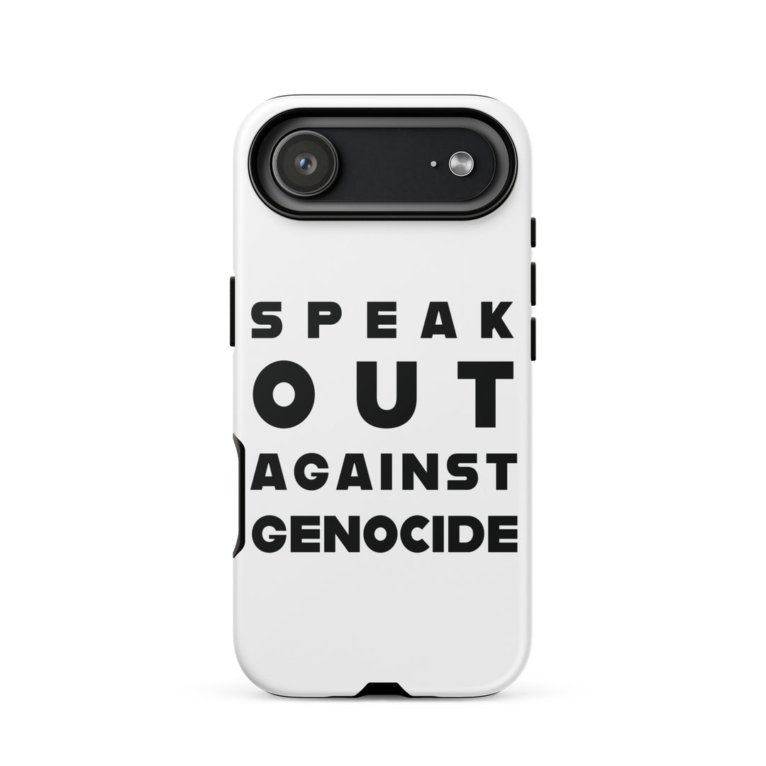 Speak Out Against Genocide - Tough Case for iPhone®, Matte iPhone 17 Air