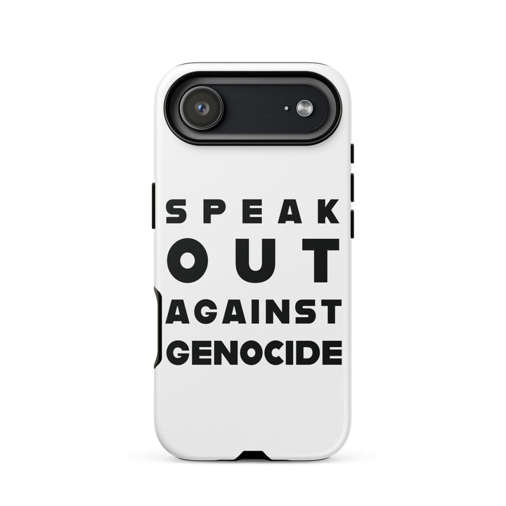 Speak Out Against Genocide - Tough Case for iPhone®, Matte iPhone 17 Air