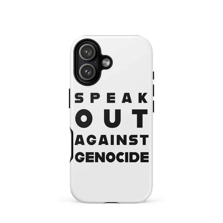 Speak Out Against Genocide - Tough Case for iPhone®, Matte iPhone 17