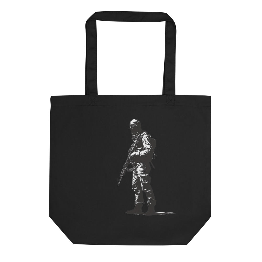 The Fighter - Eco Tote Bag, Eco Tote Bag Black
