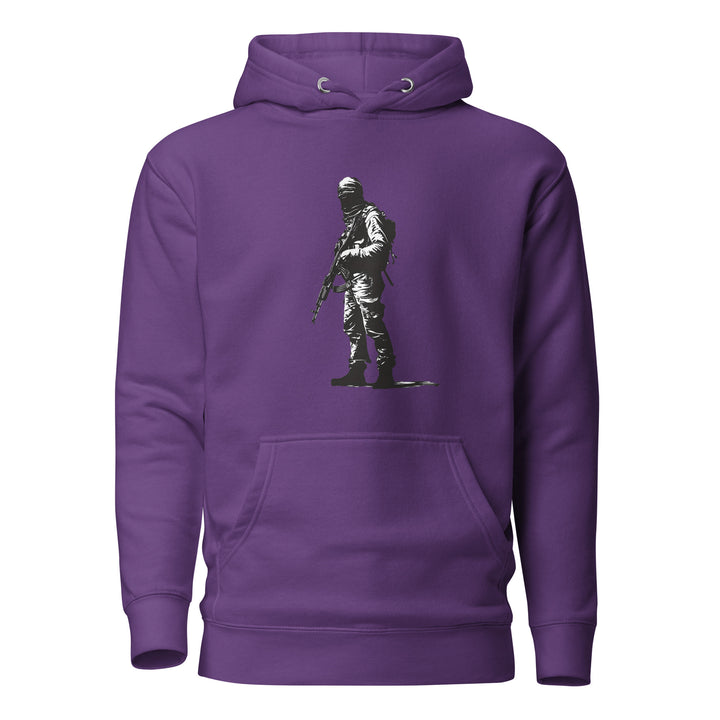 The Fighter - Men’s Hoodie, Purple