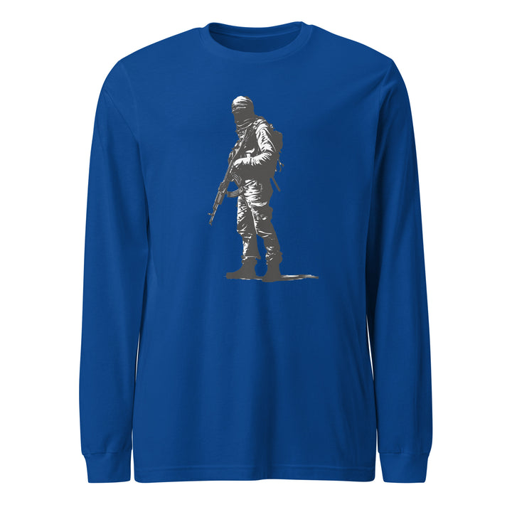 The Fighter - Women’s Long Sleeve Tee, True Royal