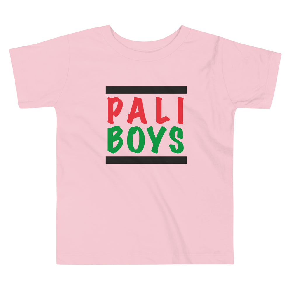 Palestinian Boys - Toddler Short Sleeve Tee, Pink