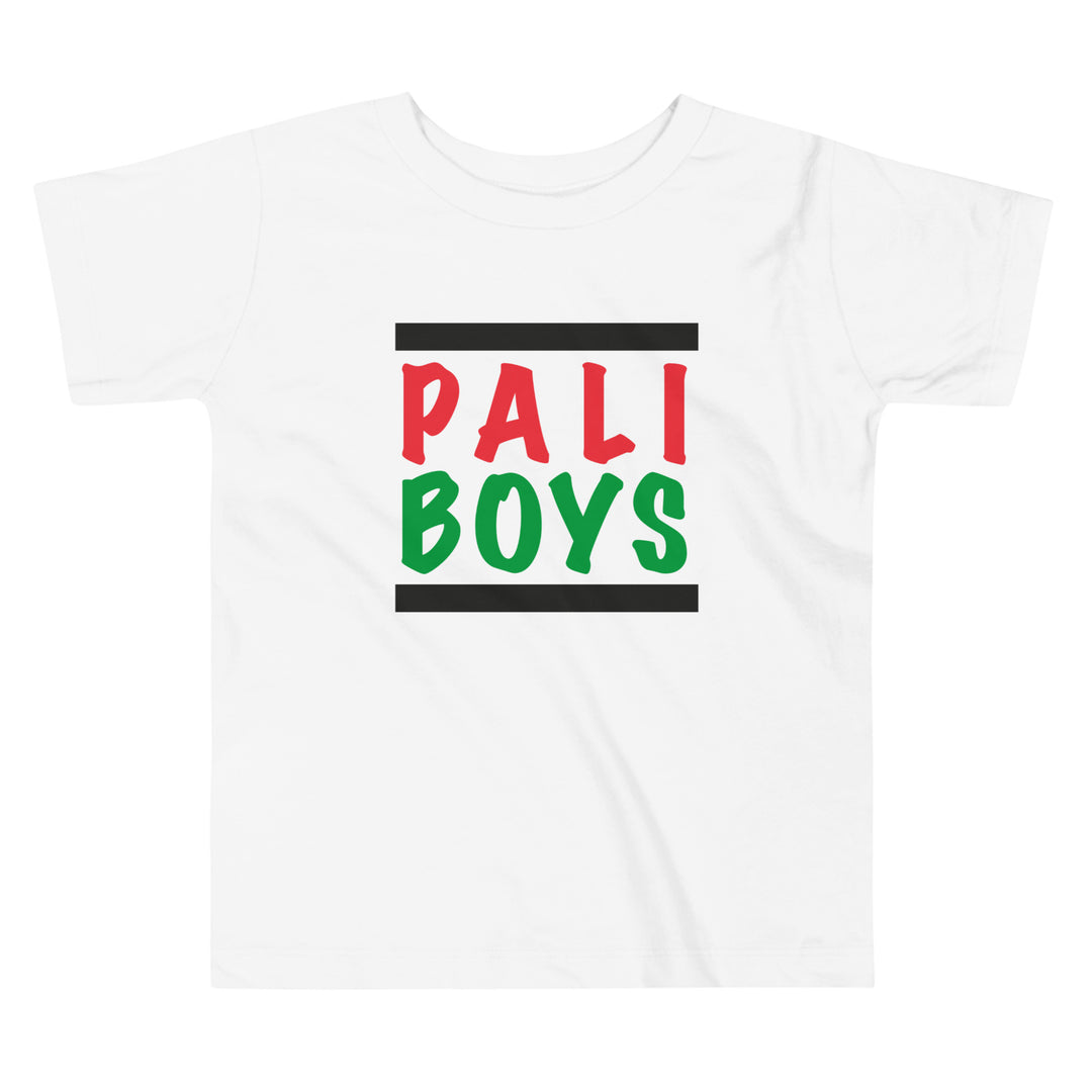 Palestinian Boys - Toddler Short Sleeve Tee, White