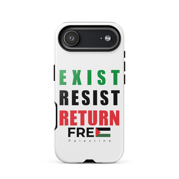 Exist. Resist. Return. - Tough Case for iPhone®, Glossy iPhone 17 Air