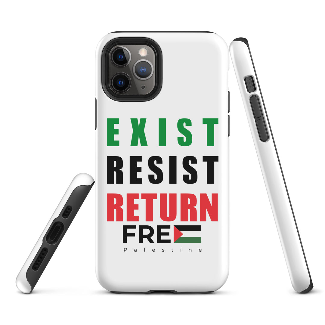 Exist. Resist. Return. - Tough Case for iPhone®, Matte iPhone 11 Pro