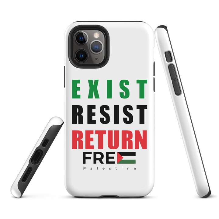 Exist. Resist. Return. - Tough Case for iPhone®, Matte iPhone 11 Pro