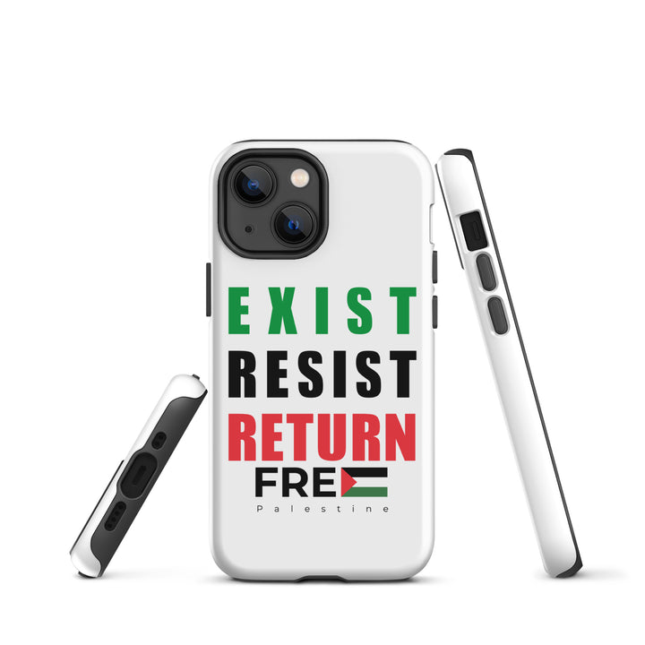 Exist. Resist. Return. - Tough Case for iPhone®, Matte iPhone 13 Mini