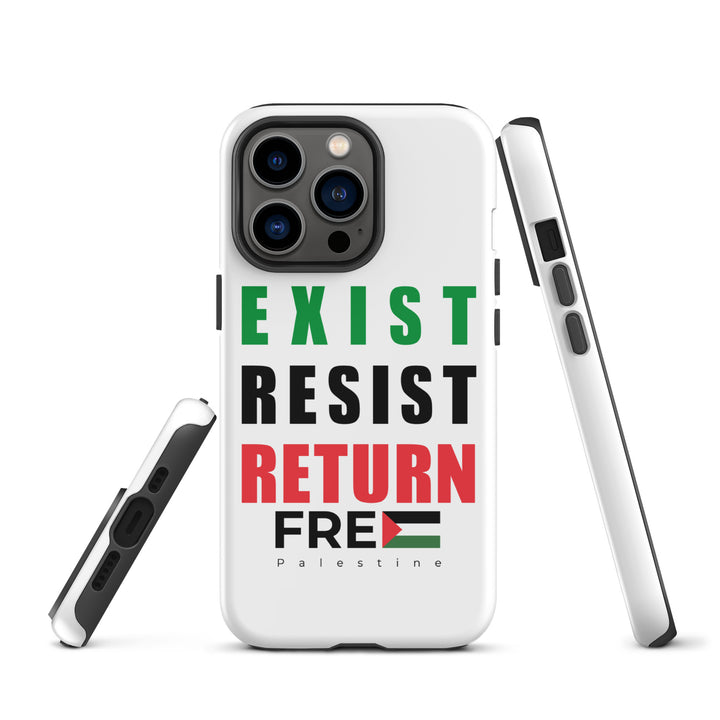 Exist. Resist. Return. - Tough Case for iPhone®, Matte iPhone 13 Pro