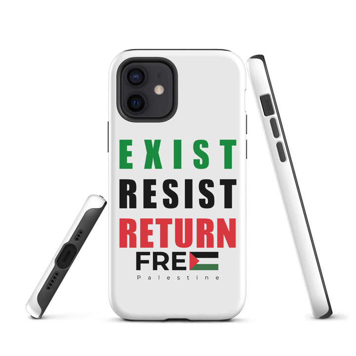 Exist. Resist. Return. - Tough Case for iPhone®, Matte iPhone 12