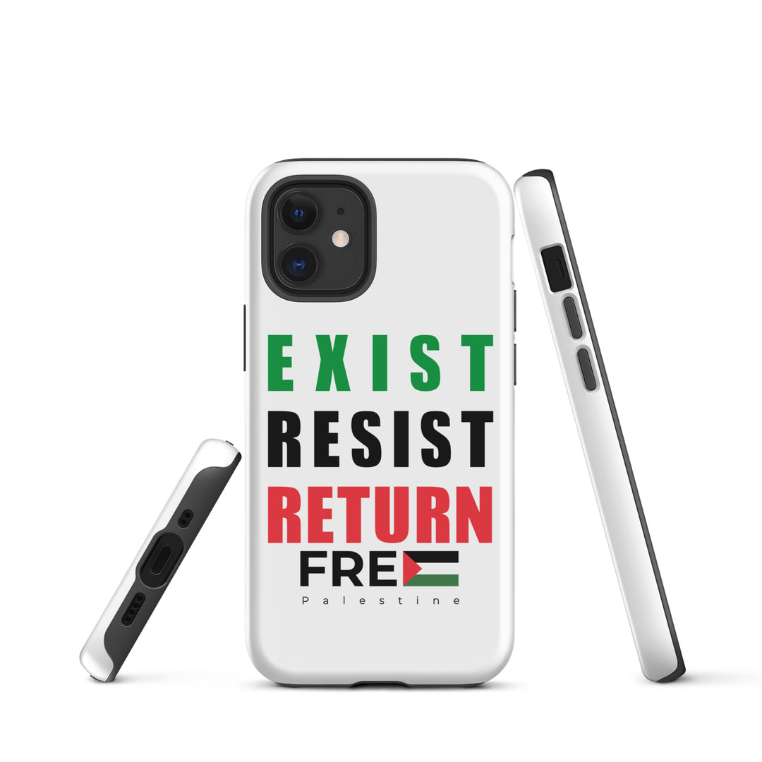 Exist. Resist. Return. - Tough Case for iPhone®, Matte iPhone 12 Mini