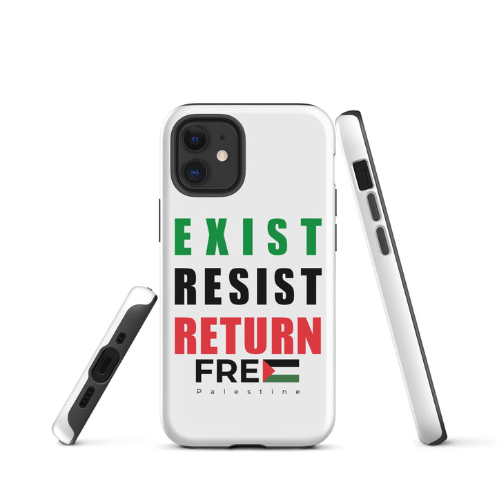 Exist. Resist. Return. - Tough Case for iPhone®, Matte iPhone 12 Mini