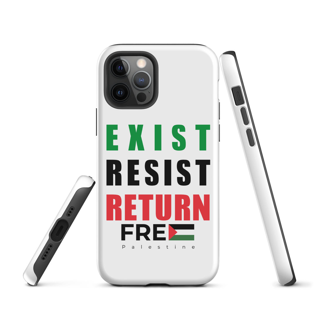 Exist. Resist. Return. - Tough Case for iPhone®, Matte iPhone 12 Pro