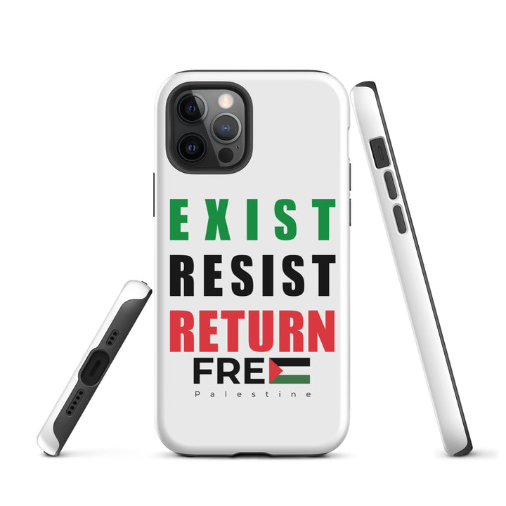 Exist. Resist. Return. - Tough Case for iPhone®, Matte iPhone 12 Pro