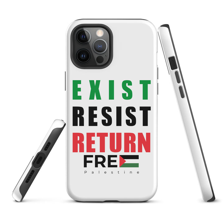 Exist. Resist. Return. - Tough Case for iPhone®, Matte iPhone 12 Pro Max