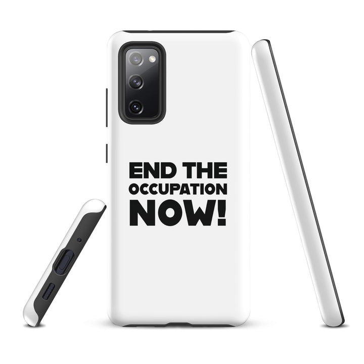 End the Occupation Now! - Tough case for Samsung® -, Samsung Glossy Samsung Galaxy S20 Fe