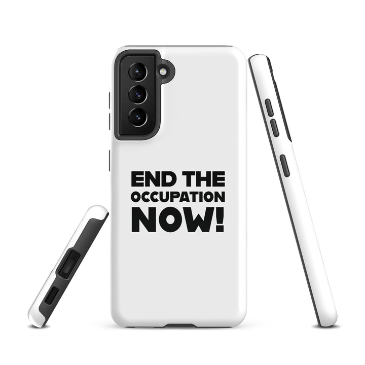 End the Occupation Now! - Tough case for Samsung® -, Samsung Glossy Samsung Galaxy S21
