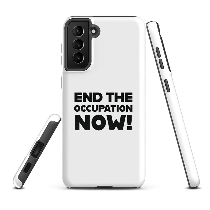End the Occupation Now! - Tough case for Samsung® -, Samsung Glossy Samsung Galaxy S21 Plus