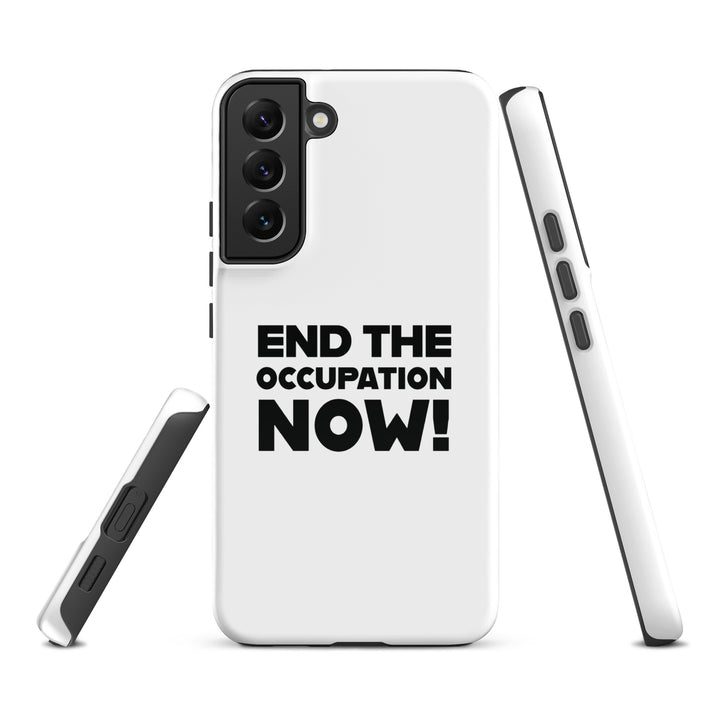 End the Occupation Now! - Tough case for Samsung® -, Samsung Glossy Samsung Galaxy S22 Plus