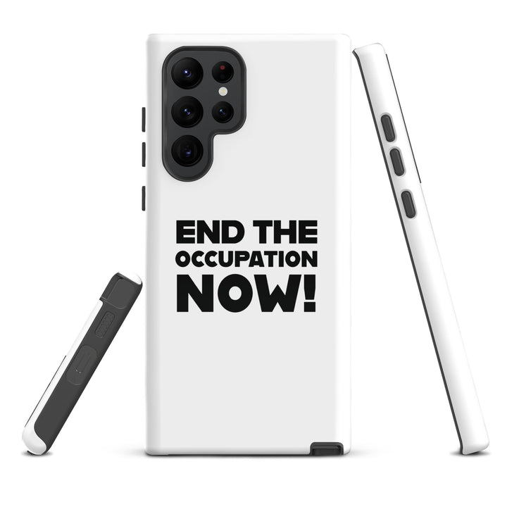 End the Occupation Now! - Tough case for Samsung® -, Samsung Glossy Samsung Galaxy S22 Ultra