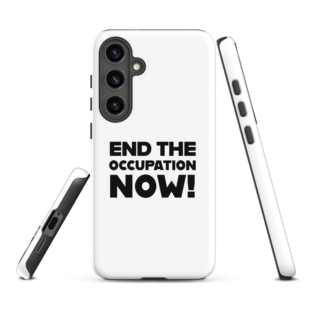 End the Occupation Now! - Tough case for Samsung® -, Samsung Glossy Samsung Galaxy S24 Plus