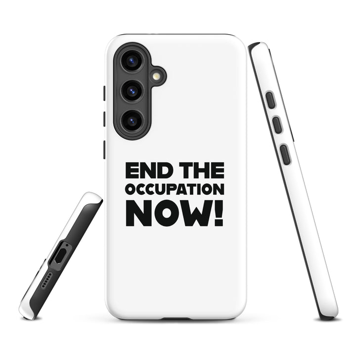 End the Occupation Now! - Tough case for Samsung® -, Samsung Glossy Samsung Galaxy S24 Plus