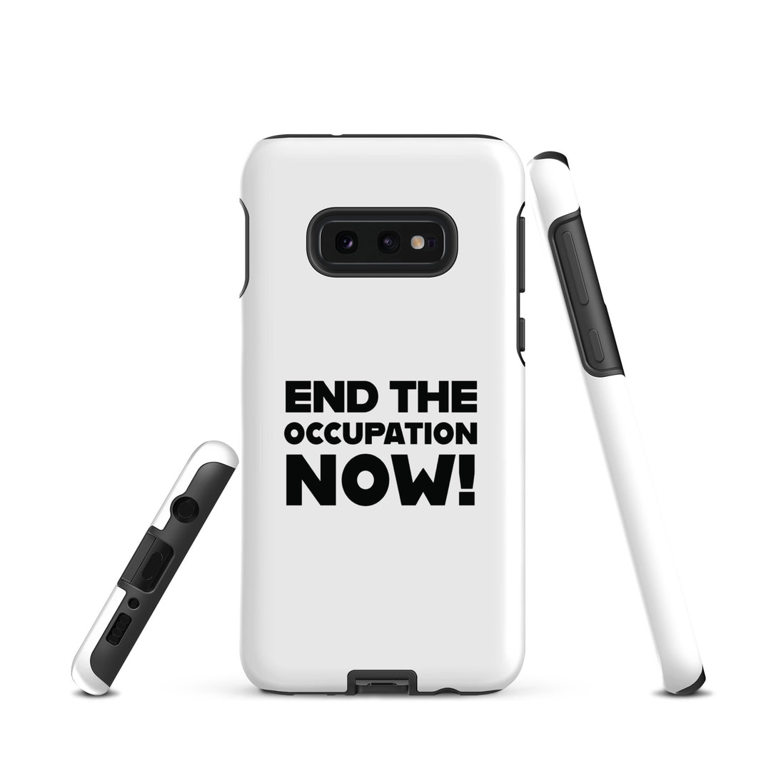 End the Occupation Now! - Tough case for Samsung® -, Samsung Matte Samsung Galaxy S10e