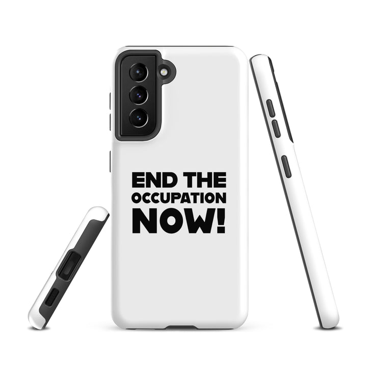 End the Occupation Now! - Tough case for Samsung® -, Samsung Matte Samsung Galaxy S21