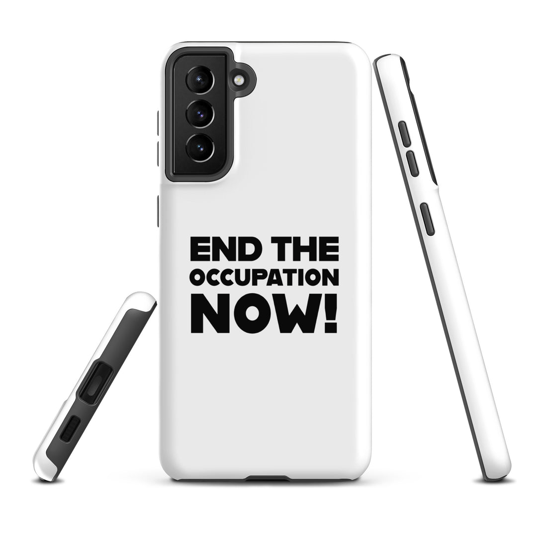 End the Occupation Now! - Tough case for Samsung® -, Samsung Matte Samsung Galaxy S21 Plus