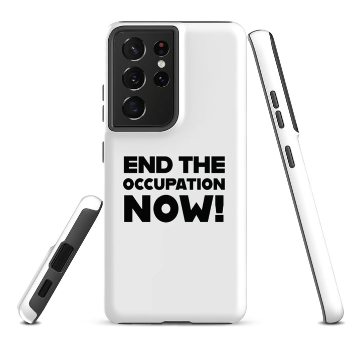 End the Occupation Now! - Tough case for Samsung® -, Samsung Matte Samsung Galaxy S21 Ultra
