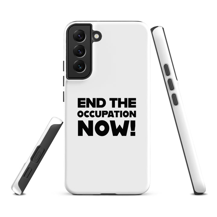 End the Occupation Now! - Tough case for Samsung® -, Samsung Matte Samsung Galaxy S22 Plus