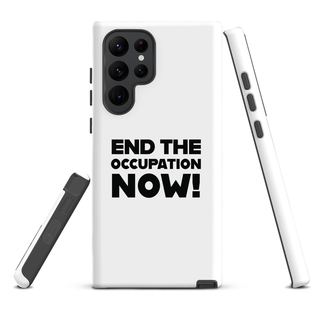 End the Occupation Now! - Tough case for Samsung® -, Samsung Matte Samsung Galaxy S22 Ultra
