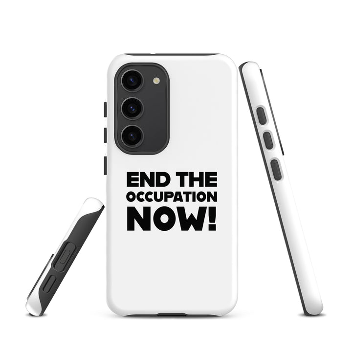 End the Occupation Now! - Tough case for Samsung® -, Samsung Matte Samsung Galaxy S23