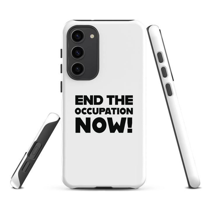 End the Occupation Now! - Tough case for Samsung® -, Samsung Matte Samsung Galaxy S23 Plus