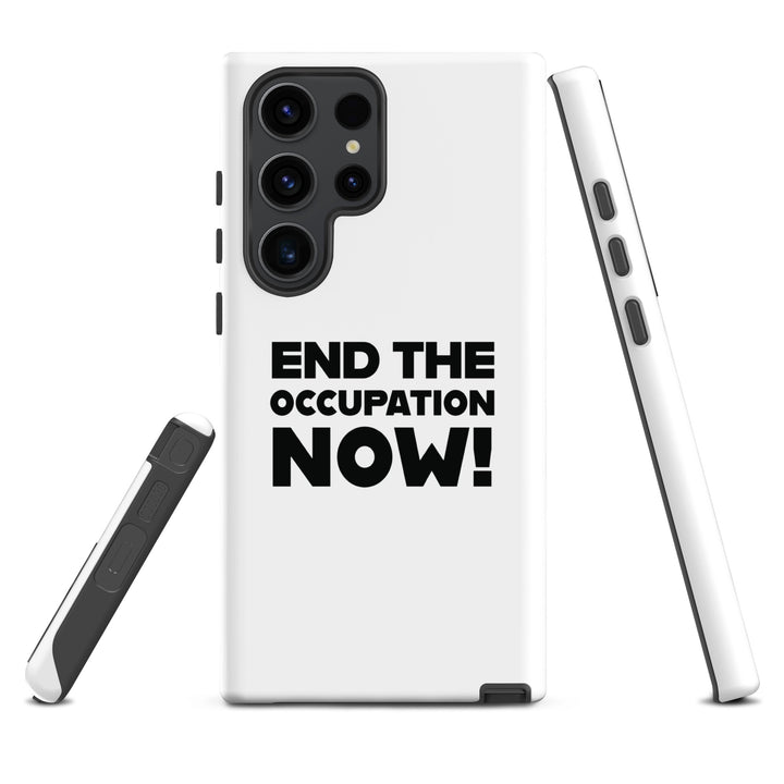 End the Occupation Now! - Tough case for Samsung® -, Samsung Matte Samsung Galaxy S23 Ultra