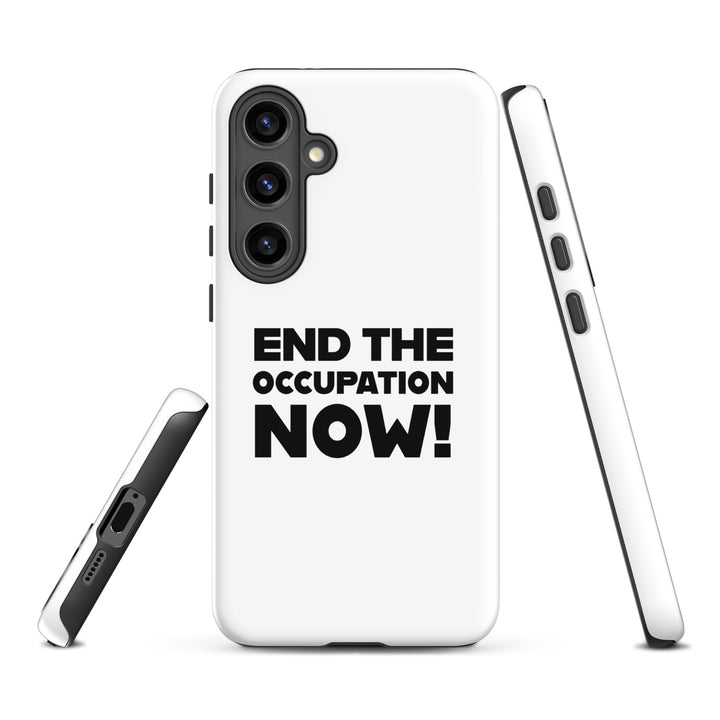 End the Occupation Now! - Tough case for Samsung® -, Samsung Matte Samsung Galaxy S24 Plus