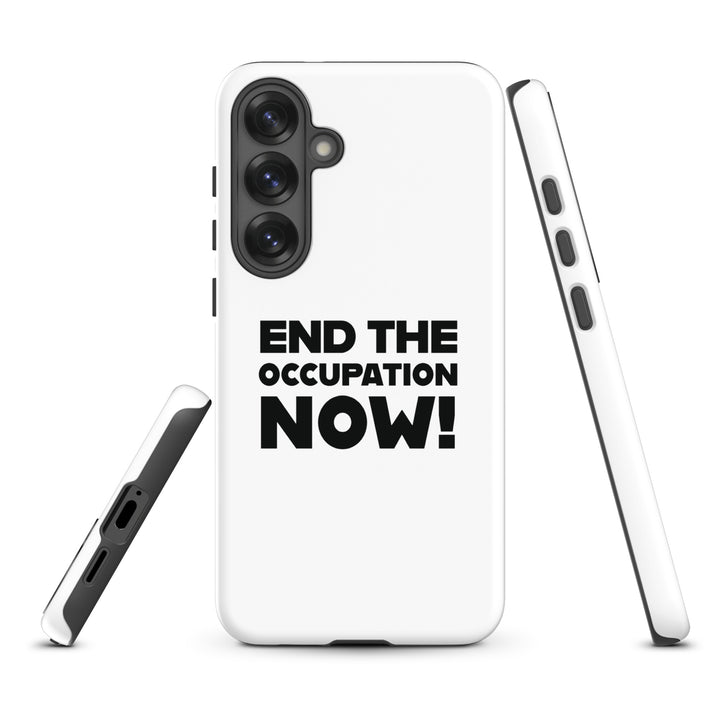 End the Occupation Now! - Tough case for Samsung® -, Samsung Matte Samsung Galaxy S25 Plus