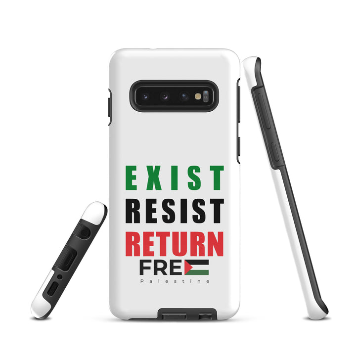 Exist. Resist. Return. - Tough Case for Samsung®, Samsung Glossy Samsung Galaxy S10