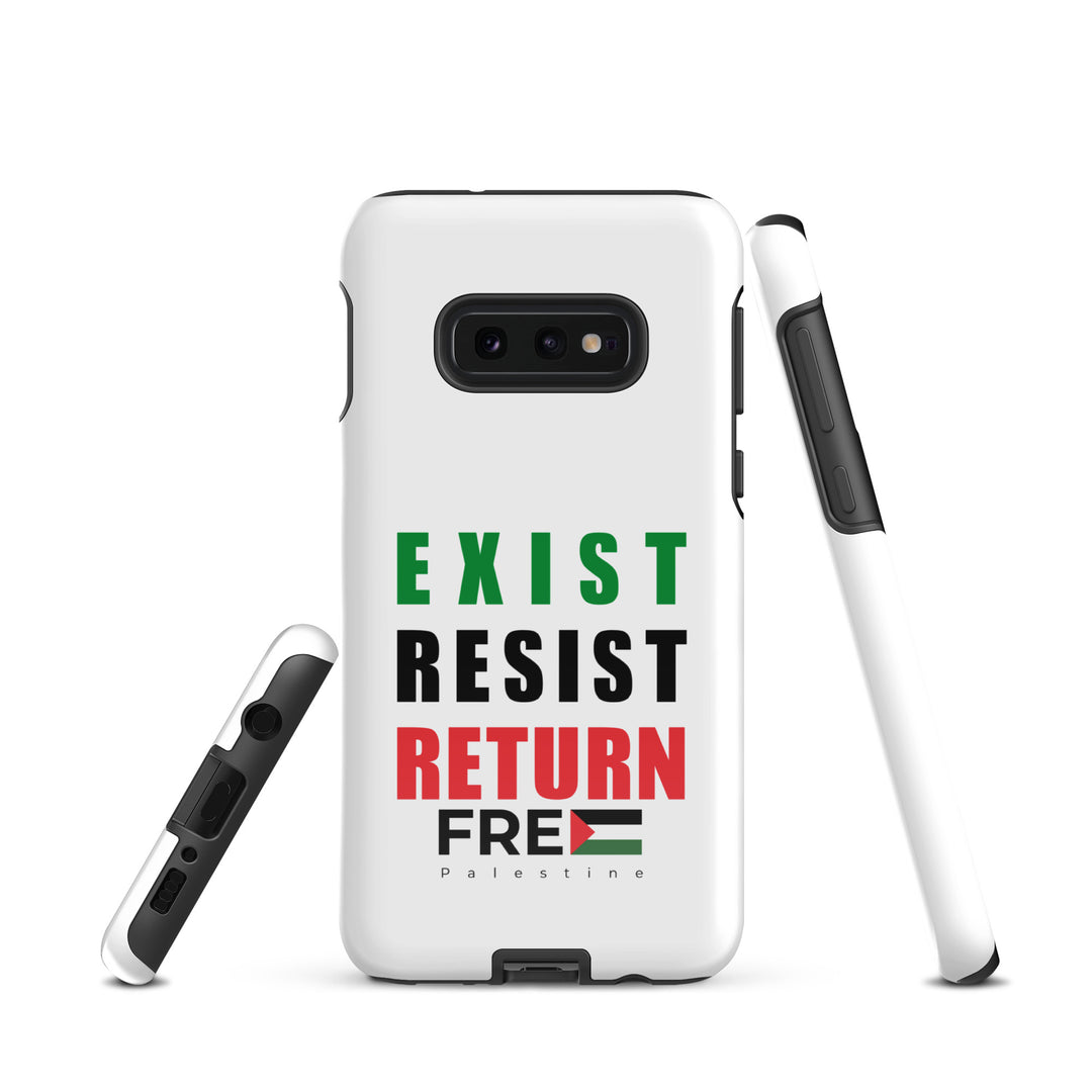 Exist. Resist. Return. - Tough Case for Samsung®, Samsung Glossy Samsung Galaxy S10e