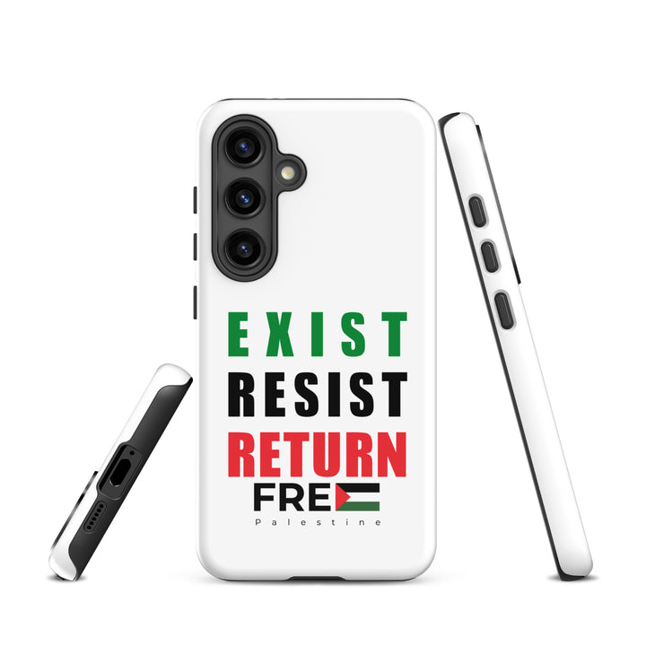 Exist. Resist. Return. - Tough Case for Samsung®, Samsung Glossy Samsung Galaxy S24