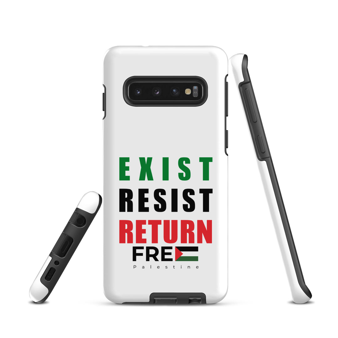 Exist. Resist. Return. - Tough Case for Samsung®, Samsung Matte Samsung Galaxy S10